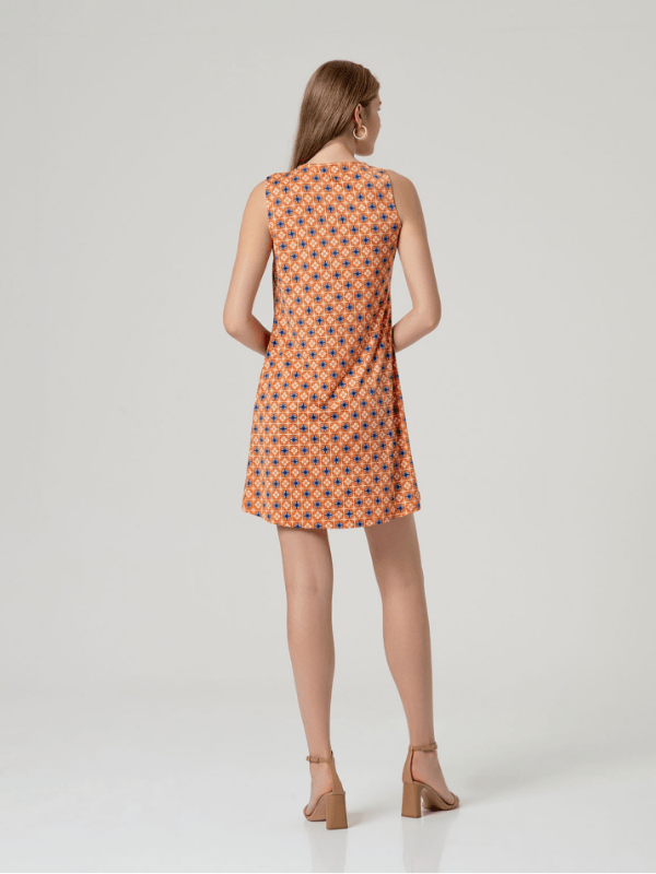 Vestido SURKANA corto naranja