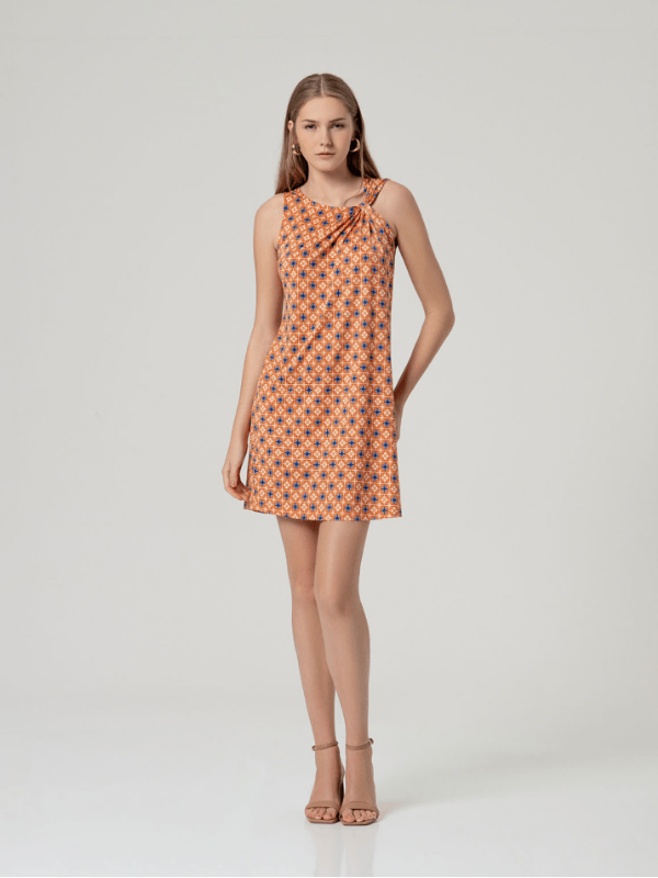 Vestido SURKANA corto naranja